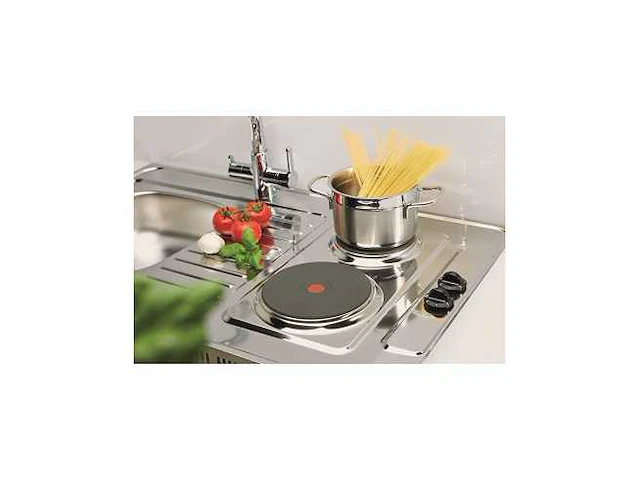 Rvs - combi kookplaat 3000w - afbeelding 1 van  7