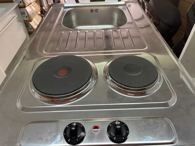 Rvs - combi kookplaat 3000w - afbeelding 7 van  7