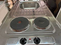 Rvs - combi kookplaat 3000w - afbeelding 7 van  7