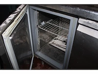 Rvs 2-deurs koelwerkbank infrico - afbeelding 3 van  8