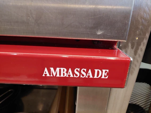 Rvs 4 pits gasfornuis ambassade - afbeelding 2 van  5