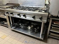 Rvs 6-pits fornuis fagor - afbeelding 3 van  3