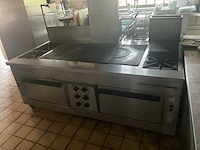 Rvs 6 pits gasoven morice