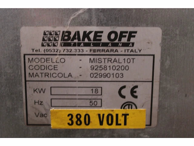 Rvs afbakoven bakeoff - afbeelding 3 van  11