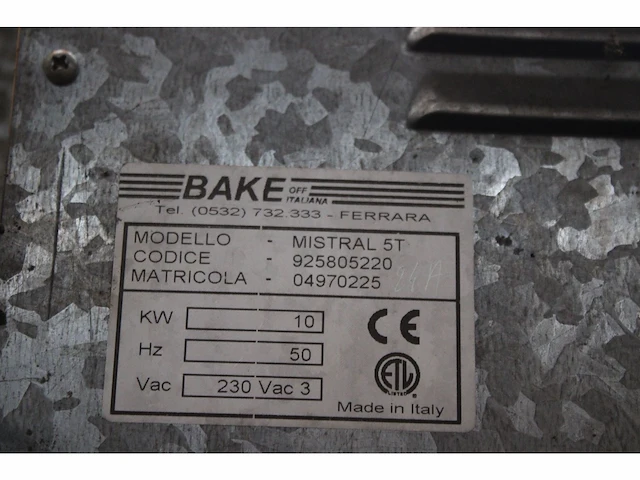 Rvs afbakoven bakeoff - afbeelding 2 van  12