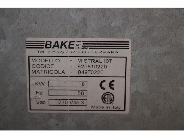 Rvs afbakoven bakeoff - afbeelding 3 van  12