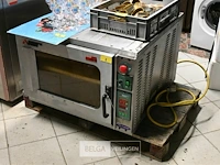 Rvs afbakoven morretti forni 380v 86x88x60