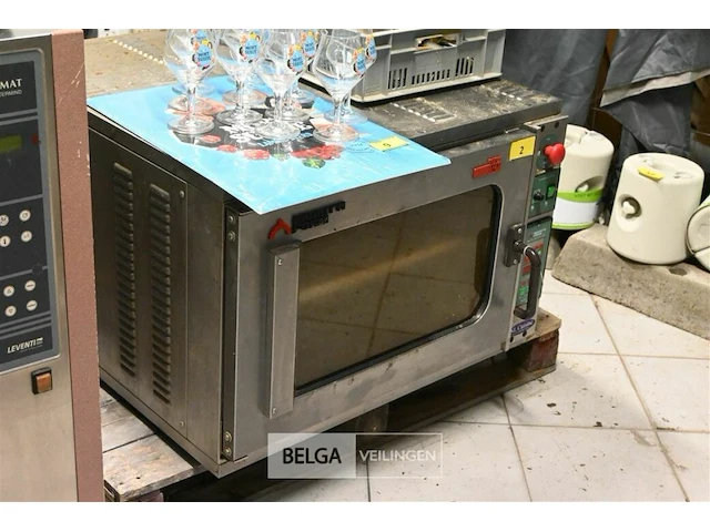 Rvs afbakoven morretti forni 380v 86x88x60 - afbeelding 2 van  4