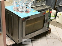 Rvs afbakoven morretti forni 380v 86x88x60 - afbeelding 2 van  4