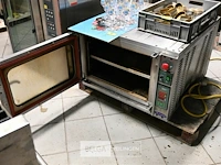 Rvs afbakoven morretti forni 380v 86x88x60 - afbeelding 4 van  4