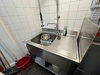 Rvs afwastafel incl kraan - afbeelding 2 van  3