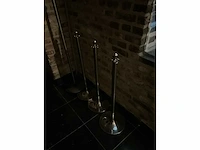 Rvs afzetpaal (10x) - afbeelding 5 van  5