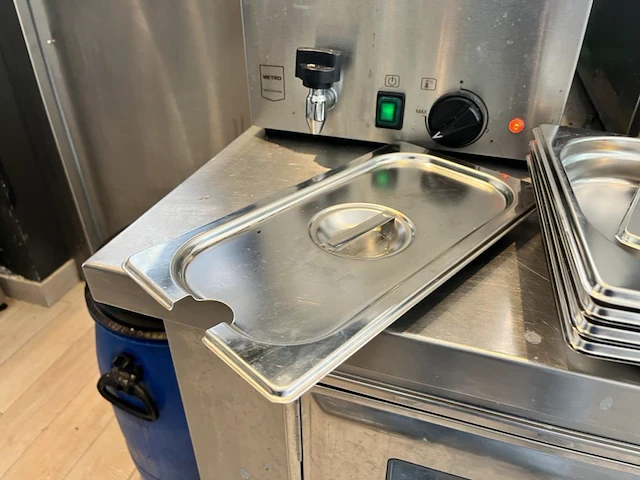 Rvs bain marie metro - afbeelding 8 van  11