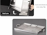 Rvs bbq opvouwbaar - afbeelding 1 van  5