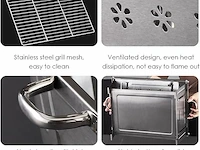 Rvs bbq opvouwbaar - afbeelding 3 van  5