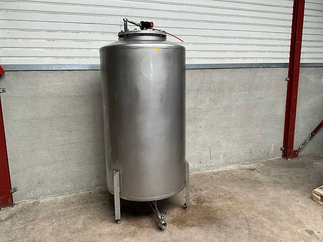 Rvs biertank opslagtank - afbeelding 1 van  6