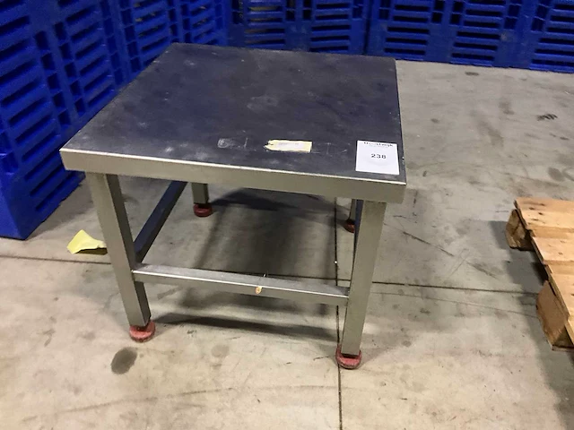 Rvs bijzettafel - afbeelding 2 van  4