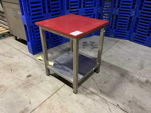 Rvs bijzettafel - afbeelding 1 van  4
