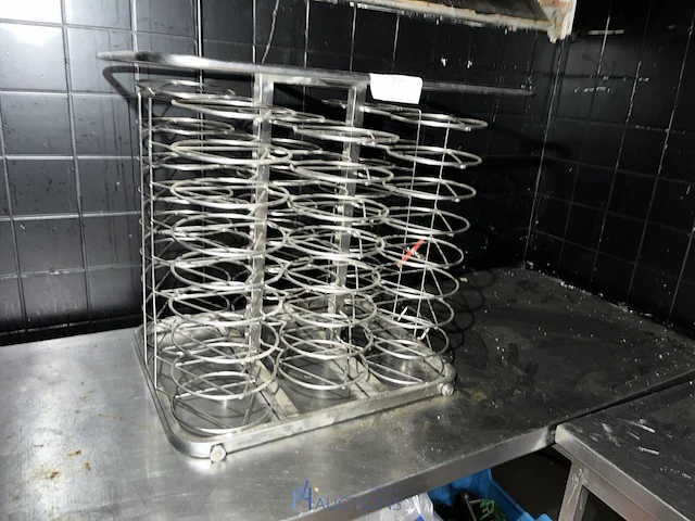 Rvs bordenhouder - afbeelding 1 van  3