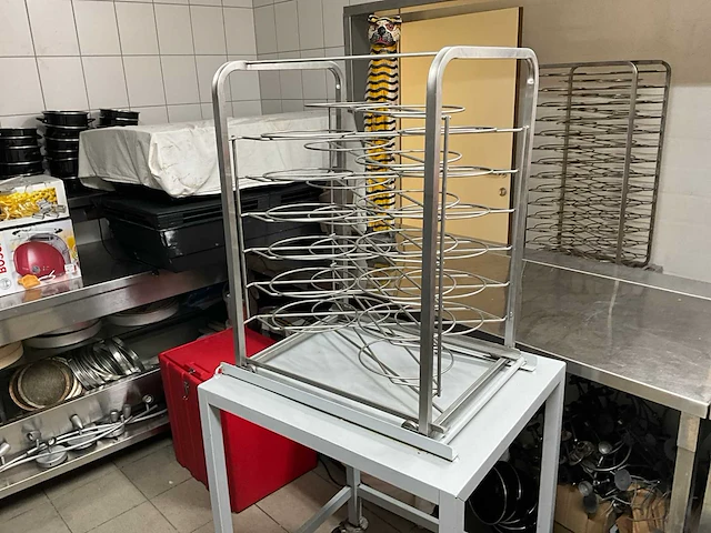 Rvs bordenrek - afbeelding 1 van  6