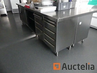 Rvs centraal eiland met toebehoren - afbeelding 7 van  12