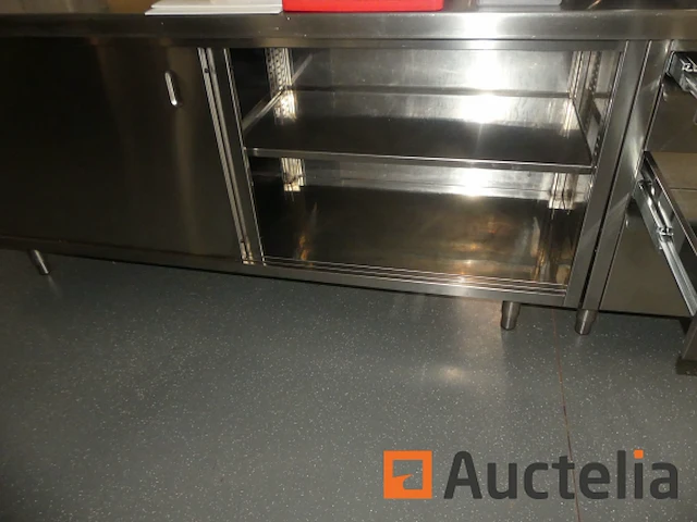 Rvs centraal eiland met toebehoren - afbeelding 11 van  12