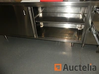 Rvs centraal eiland met toebehoren - afbeelding 11 van  12