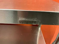 Rvs chefrek voorzien van 2 leggers en warmtebrug - afbeelding 4 van  4