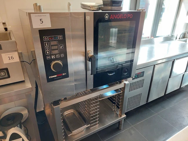 Rvs combi stoomoven angelo po combi star bx - afbeelding 1 van  7