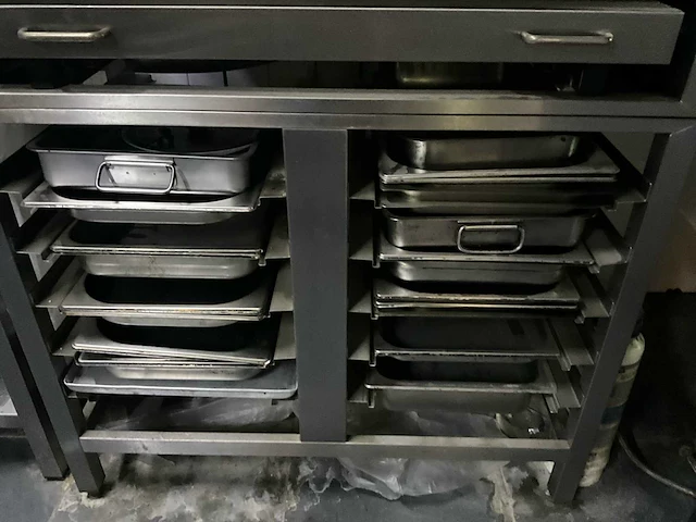 Rvs combisteamer leventi bakermat mastermind op onderstel - afbeelding 3 van  19