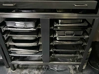 Rvs combisteamer leventi bakermat mastermind op onderstel - afbeelding 3 van  19