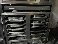 Rvs combisteamer leventi bakermat mastermind op onderstel - afbeelding 4 van  19