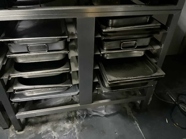 Rvs combisteamer leventi bakermat mastermind op onderstel - afbeelding 7 van  19