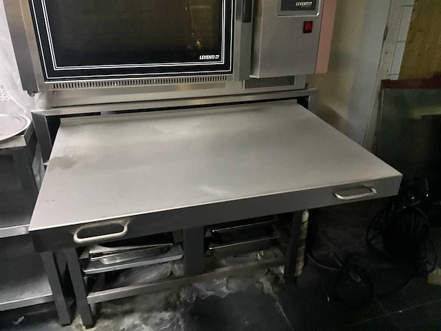 Rvs combisteamer leventi bakermat mastermind op onderstel - afbeelding 8 van  19