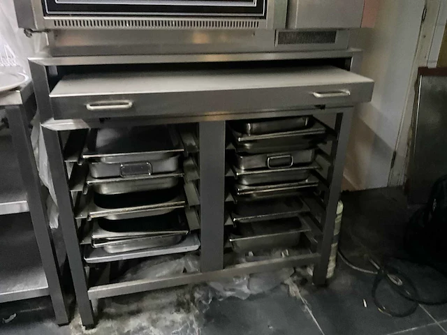 Rvs combisteamer leventi bakermat mastermind op onderstel - afbeelding 10 van  19