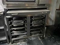 Rvs combisteamer leventi bakermat mastermind op onderstel - afbeelding 10 van  19