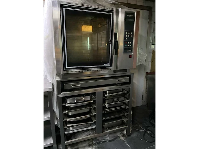 Rvs combisteamer leventi bakermat mastermind op onderstel - afbeelding 13 van  19