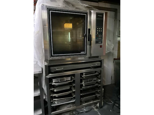 Rvs combisteamer leventi bakermat mastermind op onderstel - afbeelding 14 van  19