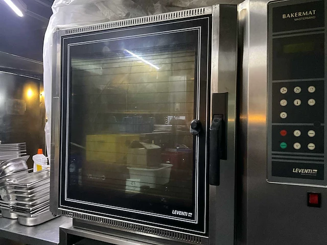 Rvs combisteamer leventi bakermat mastermind op onderstel - afbeelding 16 van  19