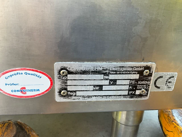Rvs combistoomoven convotherm od 6 10c - afbeelding 8 van  8
