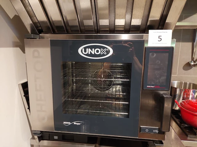 Rvs combo steamer unox mindmaps one type xevc-0511-e1r - afbeelding 3 van  10