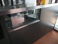 Rvs compleet ingerichte toonbank - afbeelding 5 van  12