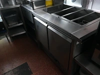 Rvs compleet ingerichte toonbank - afbeelding 6 van  12