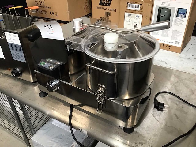 Rvs cutter 6 l - afbeelding 2 van  7