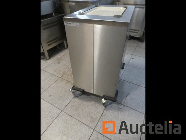Rvs dienbladsteun mobiele containers se-ms/specialaal - afbeelding 2 van  5