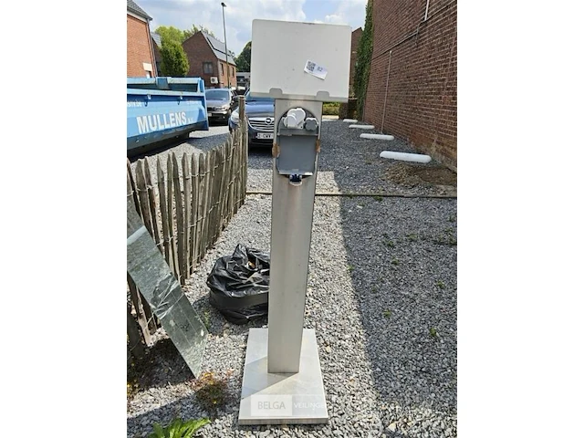 Rvs dispencerzuil - afbeelding 2 van  3
