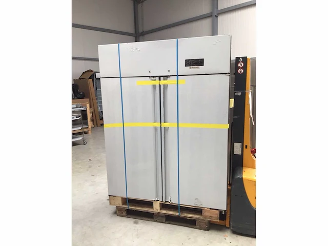Rvs dubbel koelkast - afbeelding 1 van  6