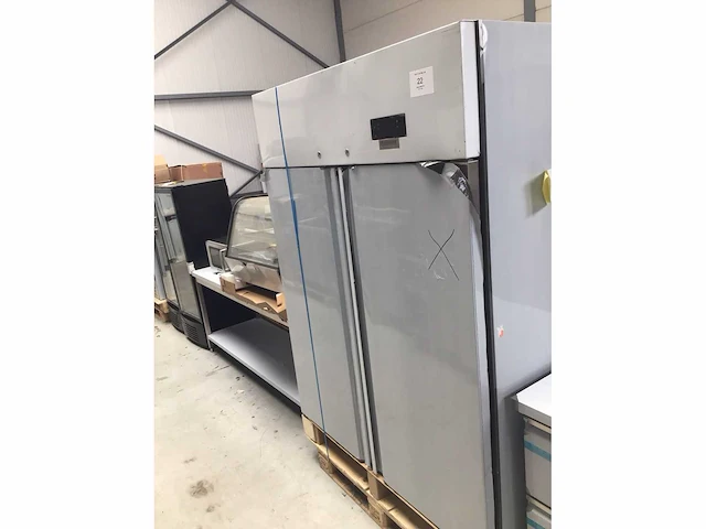 Rvs dubbel koelkast - afbeelding 2 van  8