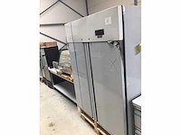 Rvs dubbel koelkast - afbeelding 2 van  8