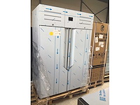 Rvs dubbel koelkast - afbeelding 1 van  8